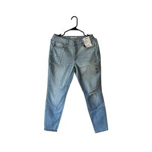 NWT Sonoma Women's High Rise The Everyday Curvy Skinny Jeans Blue Size 8 Waist 3